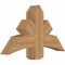 Ekena Millwork Alberta Smooth Timber Gable Bracket, Western Red Cedar, 36"W x 21"H x 5 1/2"D x 5 1/2"F, 14/12 Pitch GBW036X21X0606ALB00SWR - alternate 5